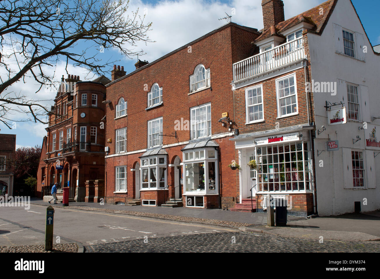 Market Square, Winslow, Buckinghamshire, England, UK Stock Photo