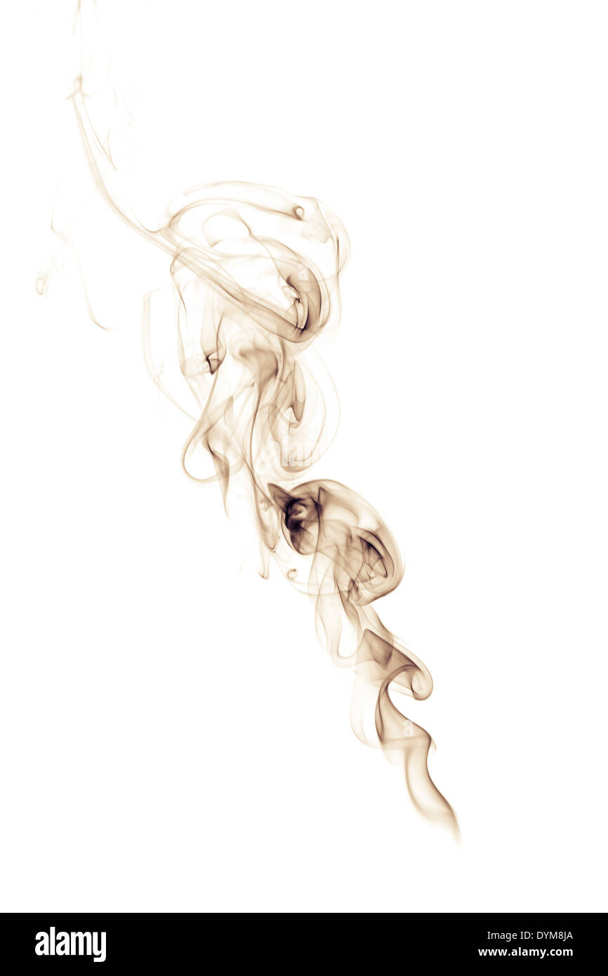 Smoke isolated on white background. Abstract background Stock Photo - Alamy