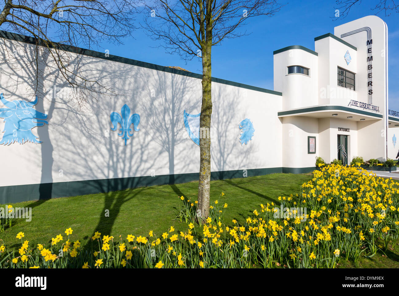 Part of the Great Hall at the 72nd Goodwood Members meeting, Sussex, UK