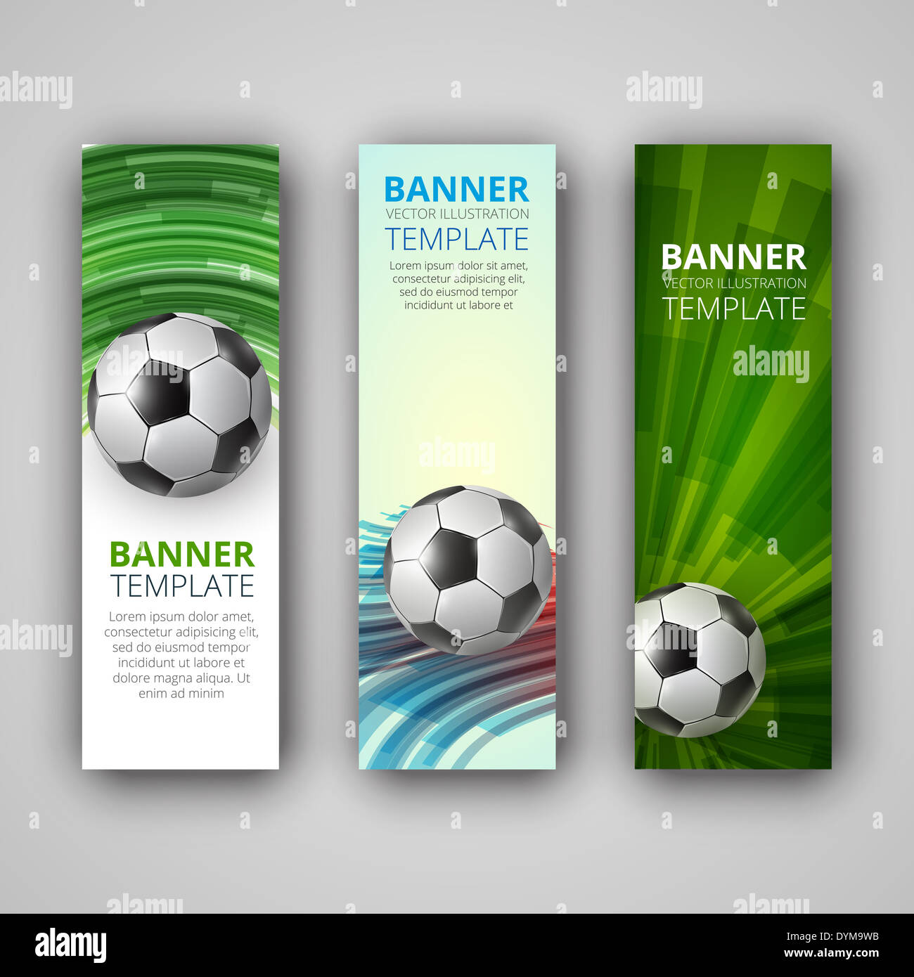 A set of modern vector banners Stock Photo - Alamy