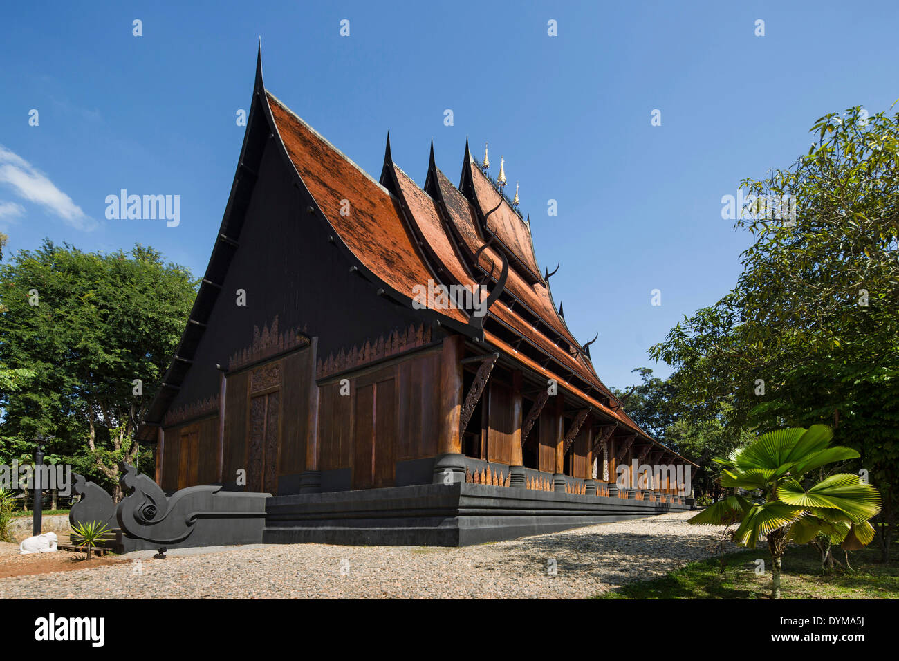 The Black House, Baan Si Dum, Chiang Rai, Chiang Rai Province, Northern Thailand, Thailand Stock Photo