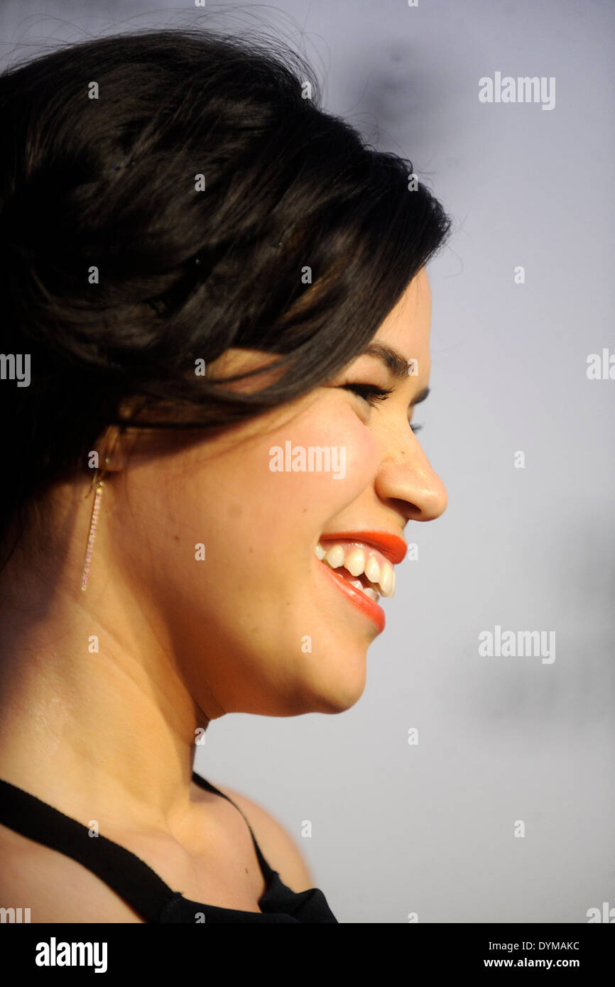 America Ferrera Attends The Screening Of X Y During The 14 Tribeca Film Festival At Bmcc Tribeca Pac On April 19 14 In New York City Picture Alliance Stock Photo Alamy
