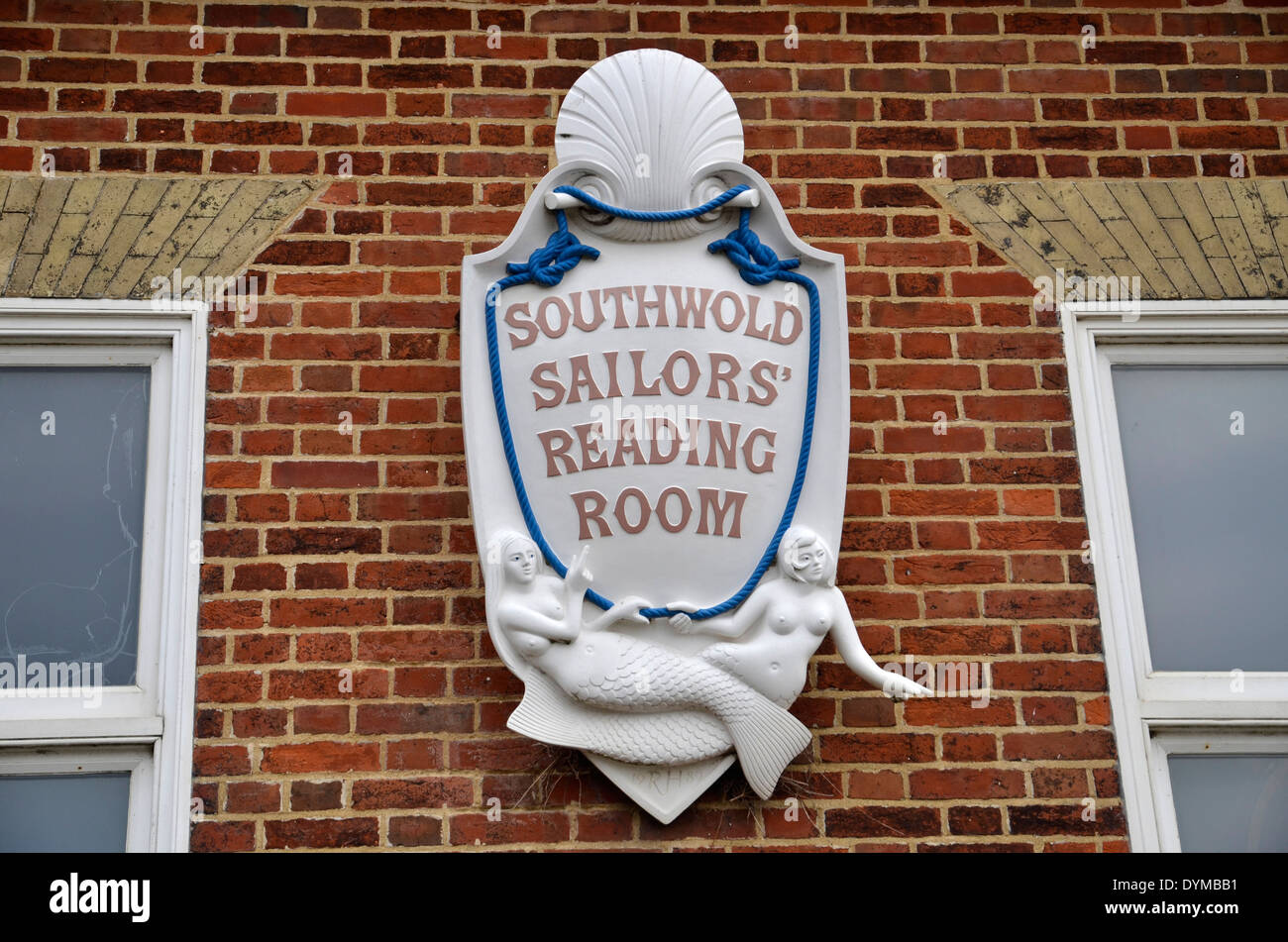 The Sailors Reading Room in Southwold, Suffolk Stock Photo
