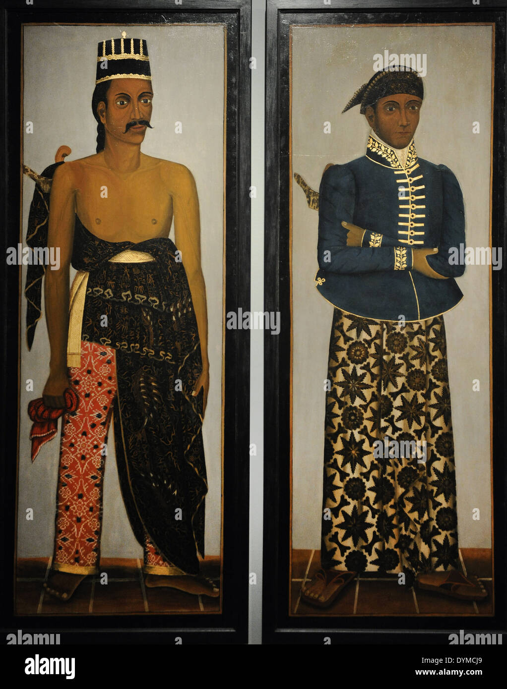 Javaherian Judge Five Javanese court officials, c. 1820-1870. Anonymous. Rijksmuseum ...