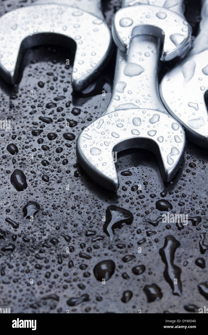 Set black water icon hi-res stock photography and images - Alamy