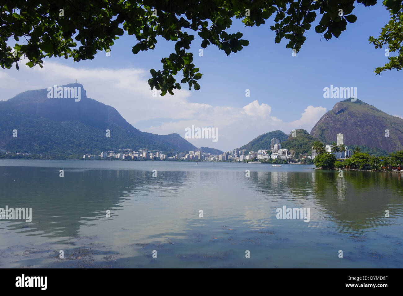 Rio de Janeiro, Leblon, Lagoa Rodriga da Freitas, recreation area, Brazil Stock Photo