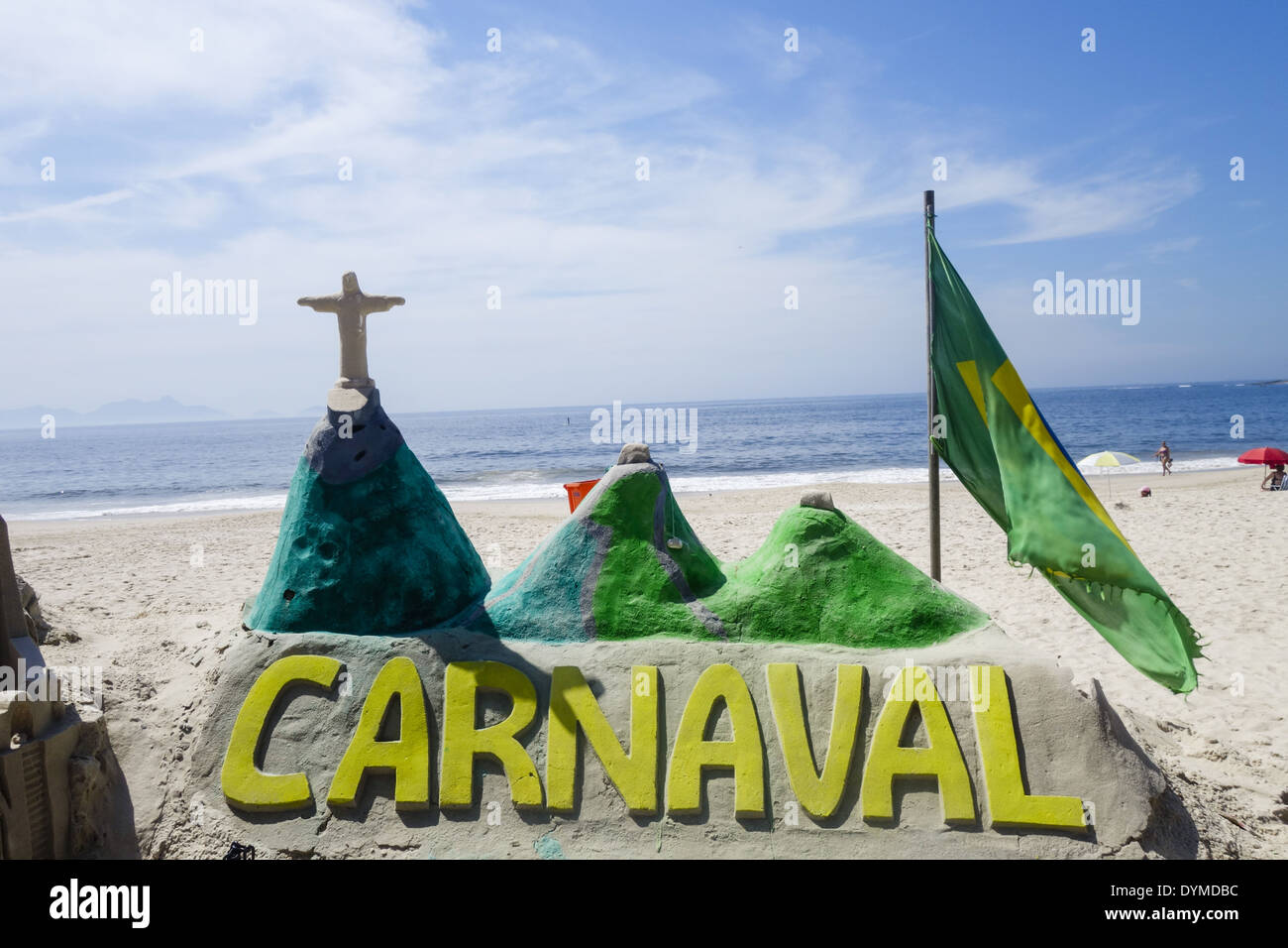 Rio de Janeiro, Copacabana, Carnaval, Brazil Stock Photo