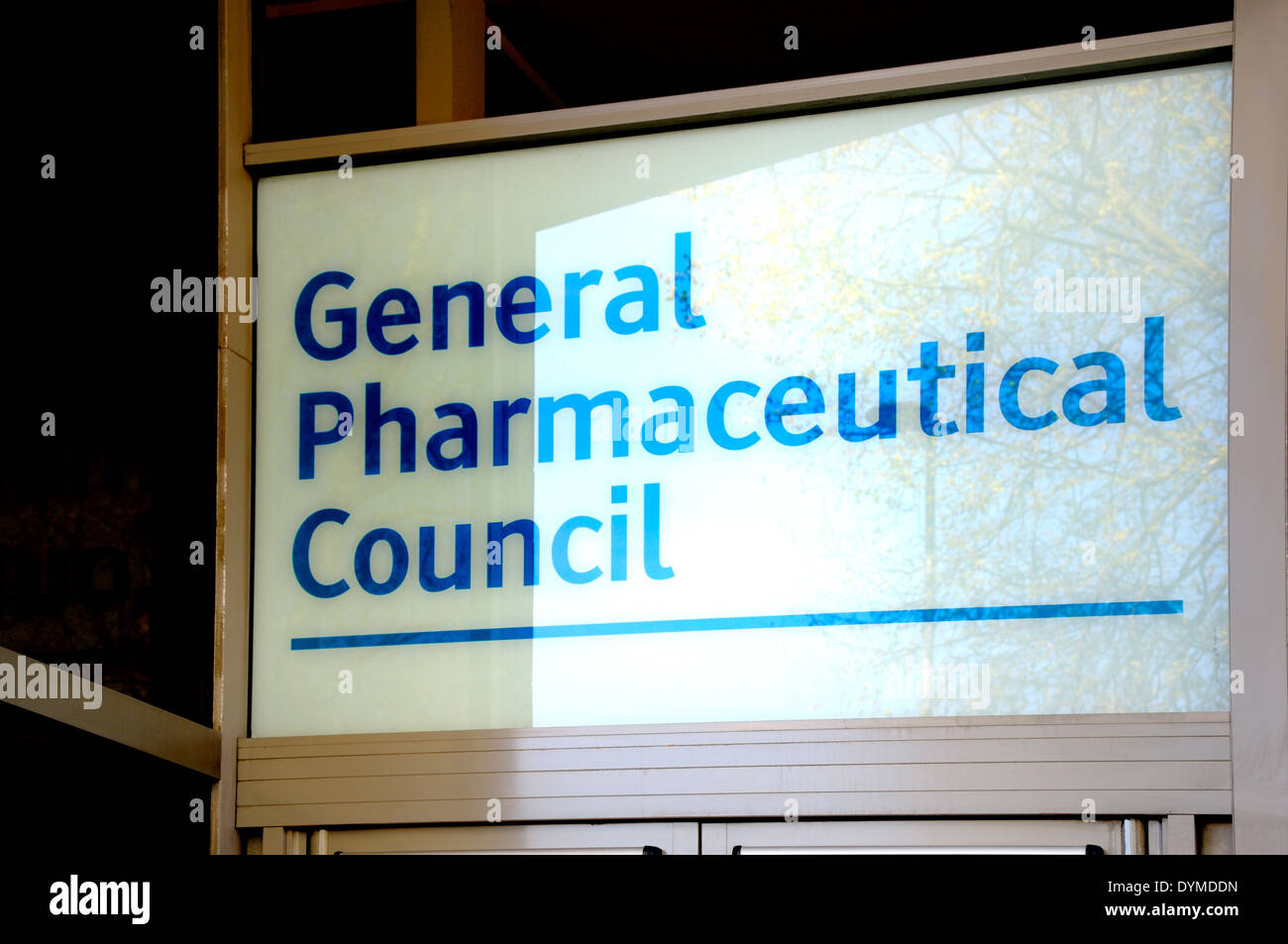 London, England, UK. General Pharmaceutical Council offices at 129 Lambeth Road, South London Stock Photo