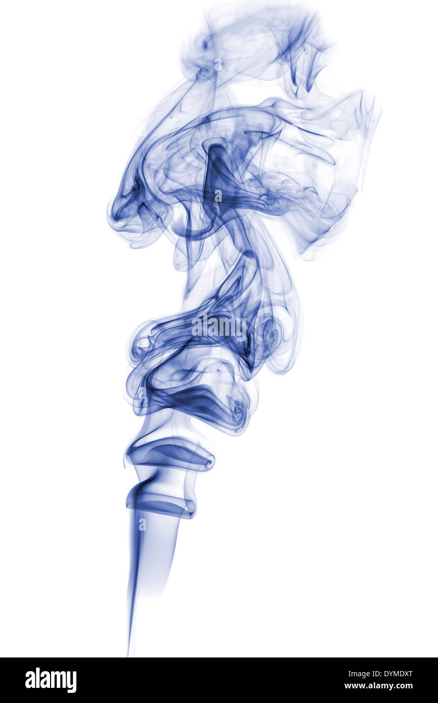 abstract dark blue smoke isolated on white background Stock Photo - Alamy