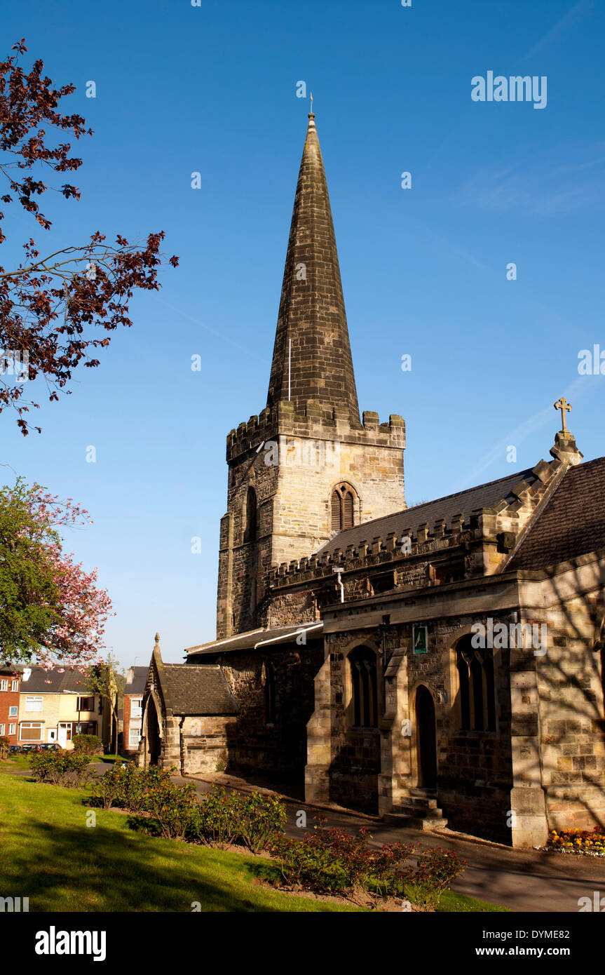 St. Helen`s Church, Stapleford, Nottinghamshire, England, UK Stock ...