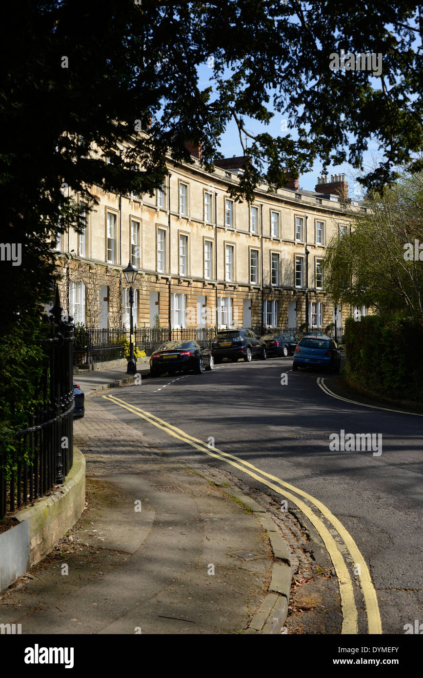 Houses in the Crescent, Park Town, North Oxford Stock Photo Alamy