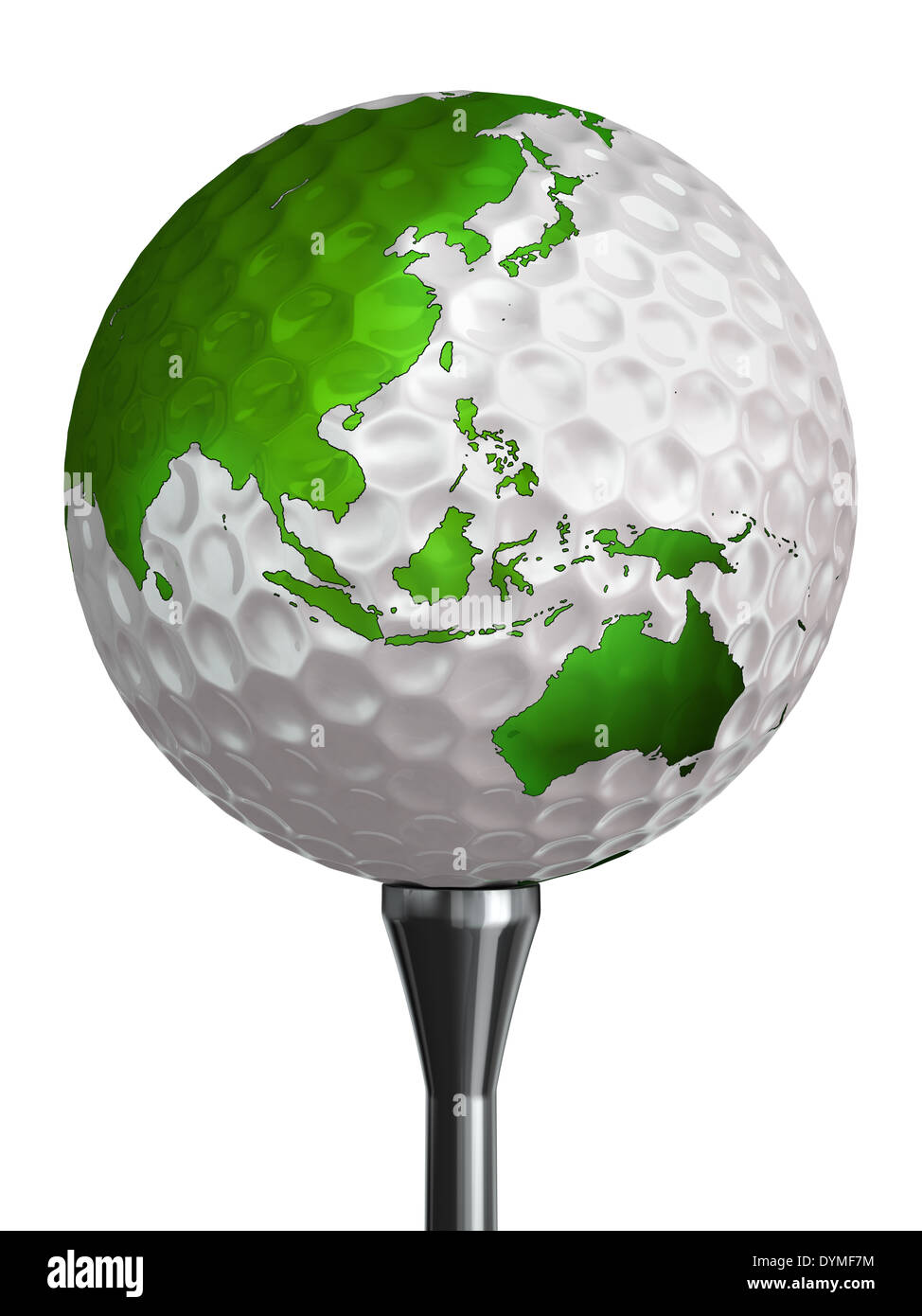The Earth Globe Golfball Marker Neuheit Geschenk Planet Ozean Land