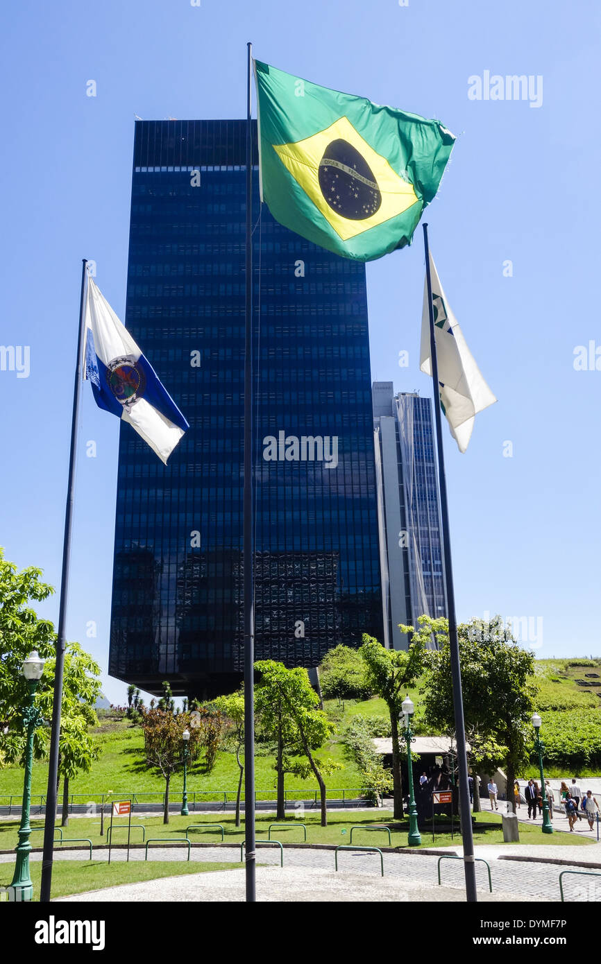 Rio de Janeiro, Centro, BNDES, Carioca, Brazil Stock Photo