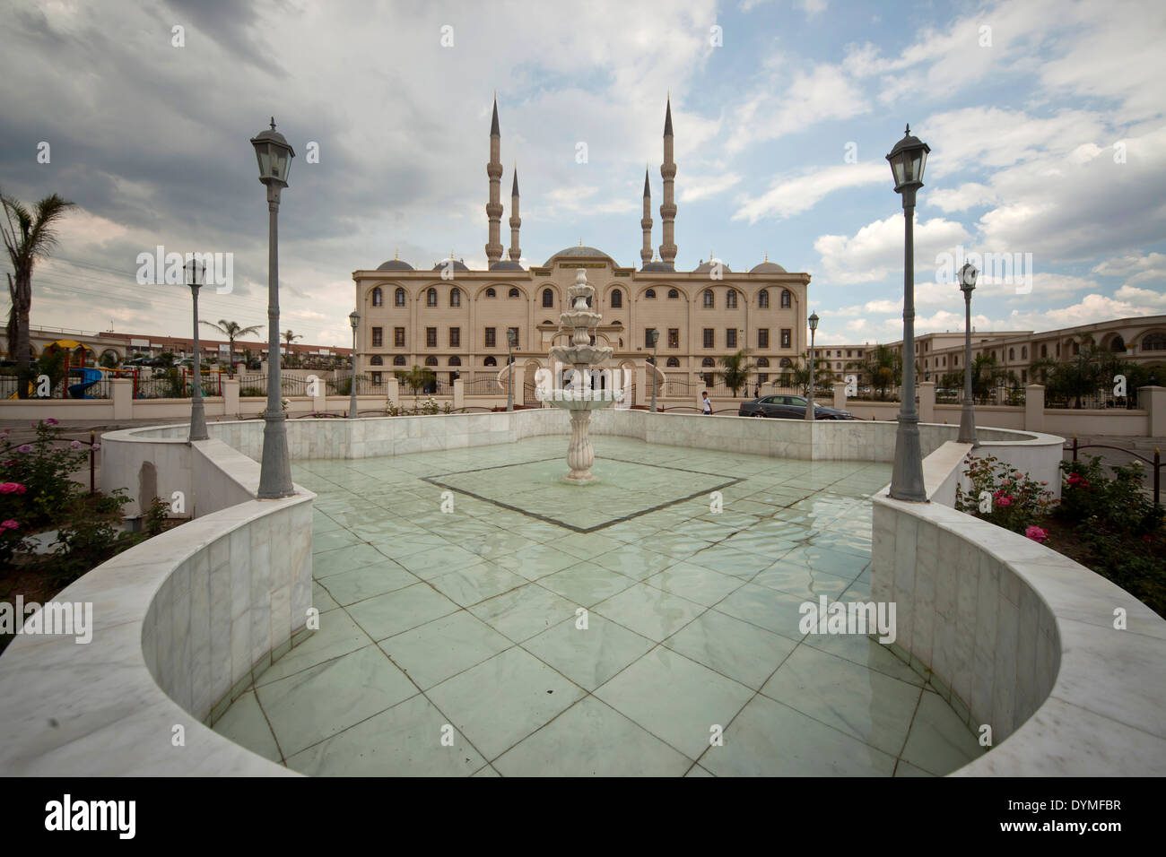 mosque The Nizamiye Turkish Masjid Johannesburg, Gauteng, South Africa, Africa Stock Photo