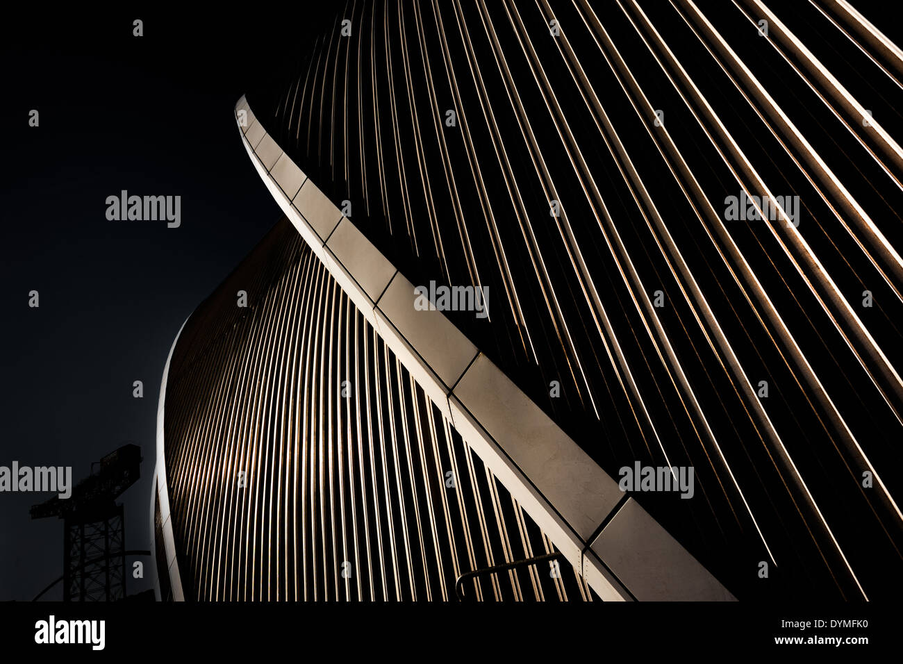 Glasgow Hydro on the banks of the River Clyde, Glasgow Stock Photo