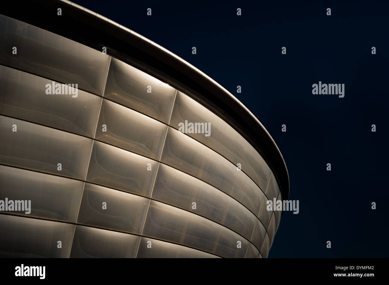 Glasgow Hydro on the banks of the River Clyde, Glasgow Stock Photo