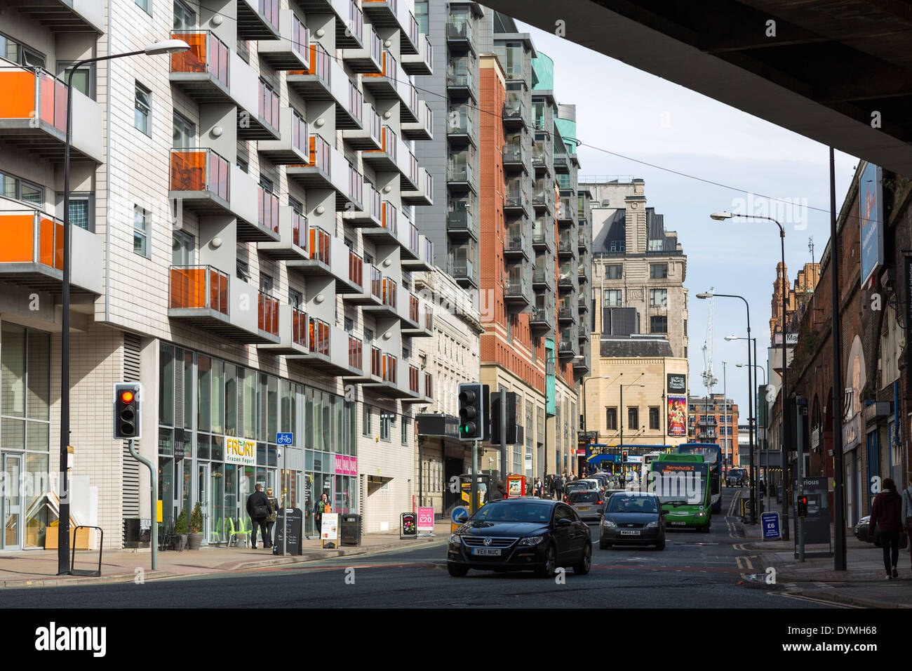locks apartments Whitworth Street Manchester UK Stock Photo Alamy