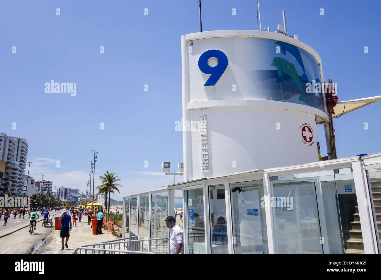 Rio de Janeiro, Ipanema Beach, Posto 9, Brazil Stock Photo - Alamy