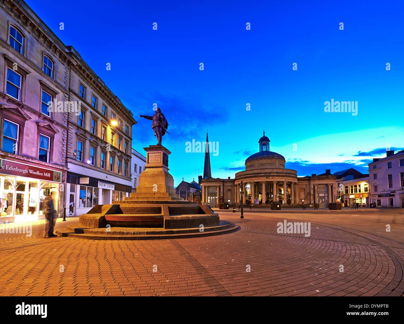 Bridgwater is a market town and civil parish in Somerset, England Stock Photo