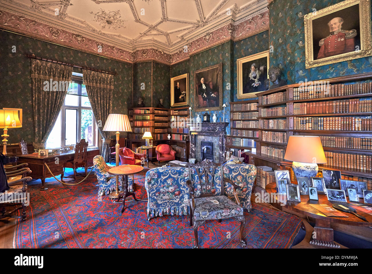 Dunster Castle Is A Former Motte And Bailey Castle, Now A Country House 