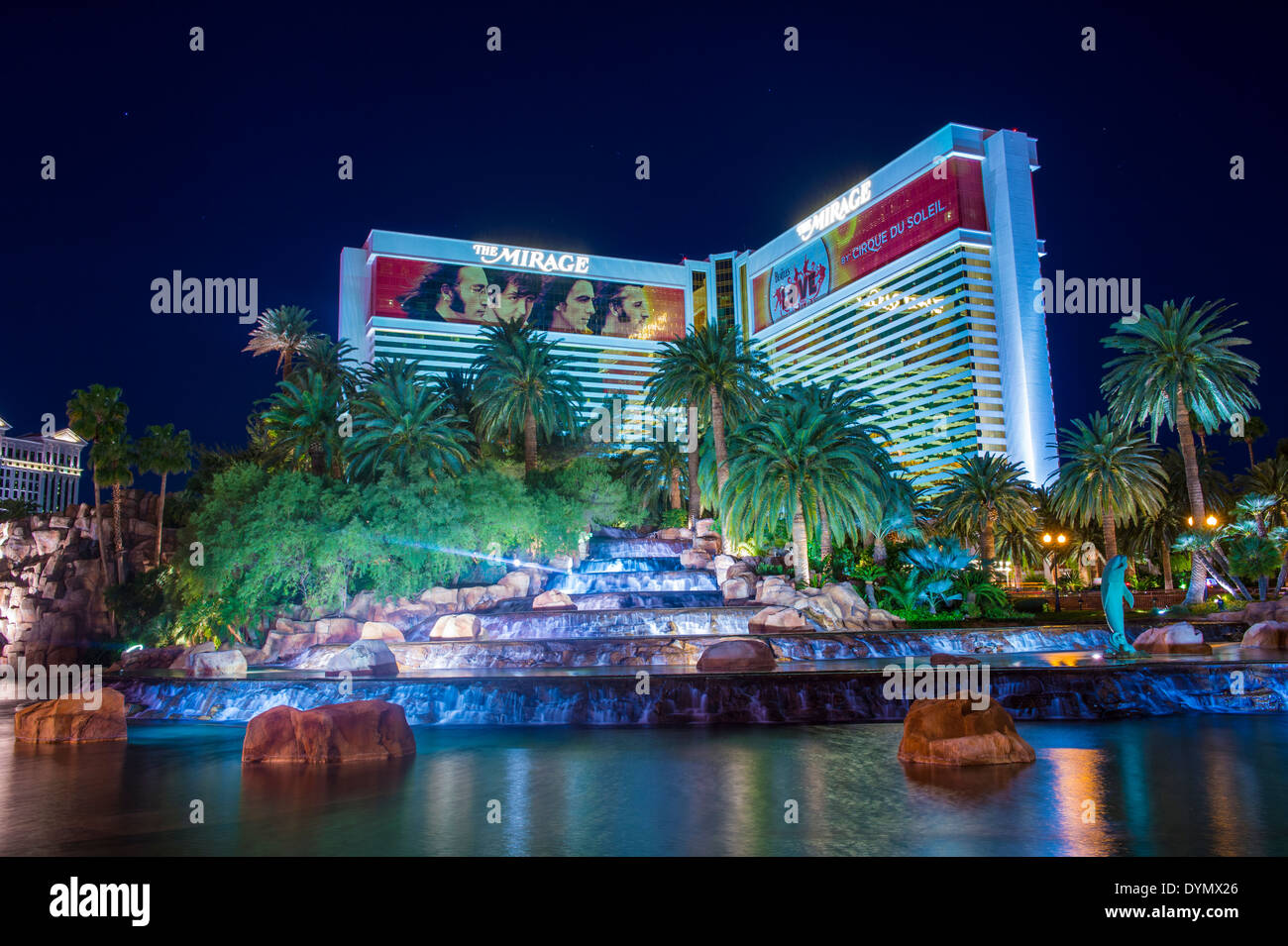 The Mirage Hotel in Las Vegas Stock Photo Alamy