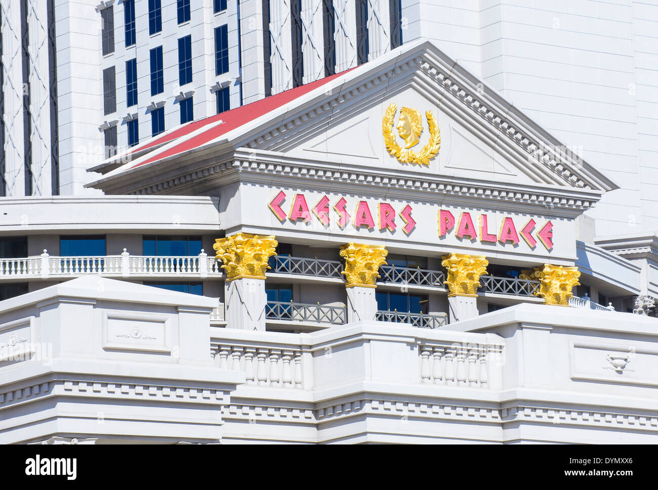 The Caesars Palace hotel in Las Vegas Stock Photo Alamy