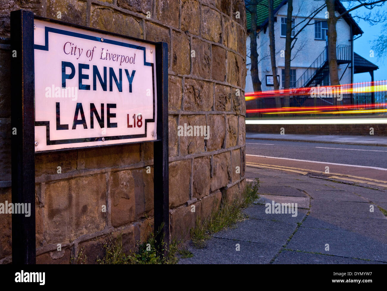 Penny lane sign hires stock photography and images Alamy