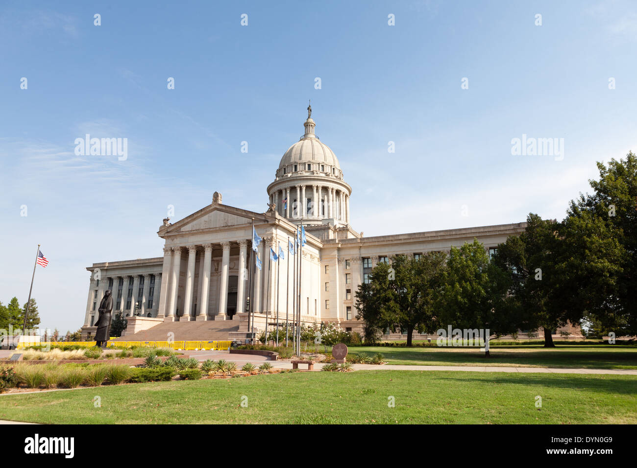 Oklahoma State Capitol Building, Oklahoma City Stock Photo