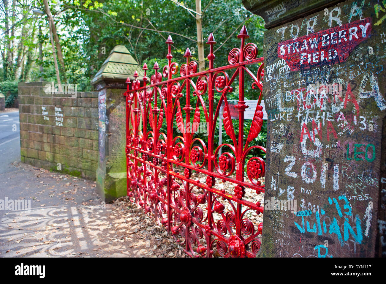 Strawberry Field in Liverpool. Strawberry Field was immortalised in 'The Beatles' song