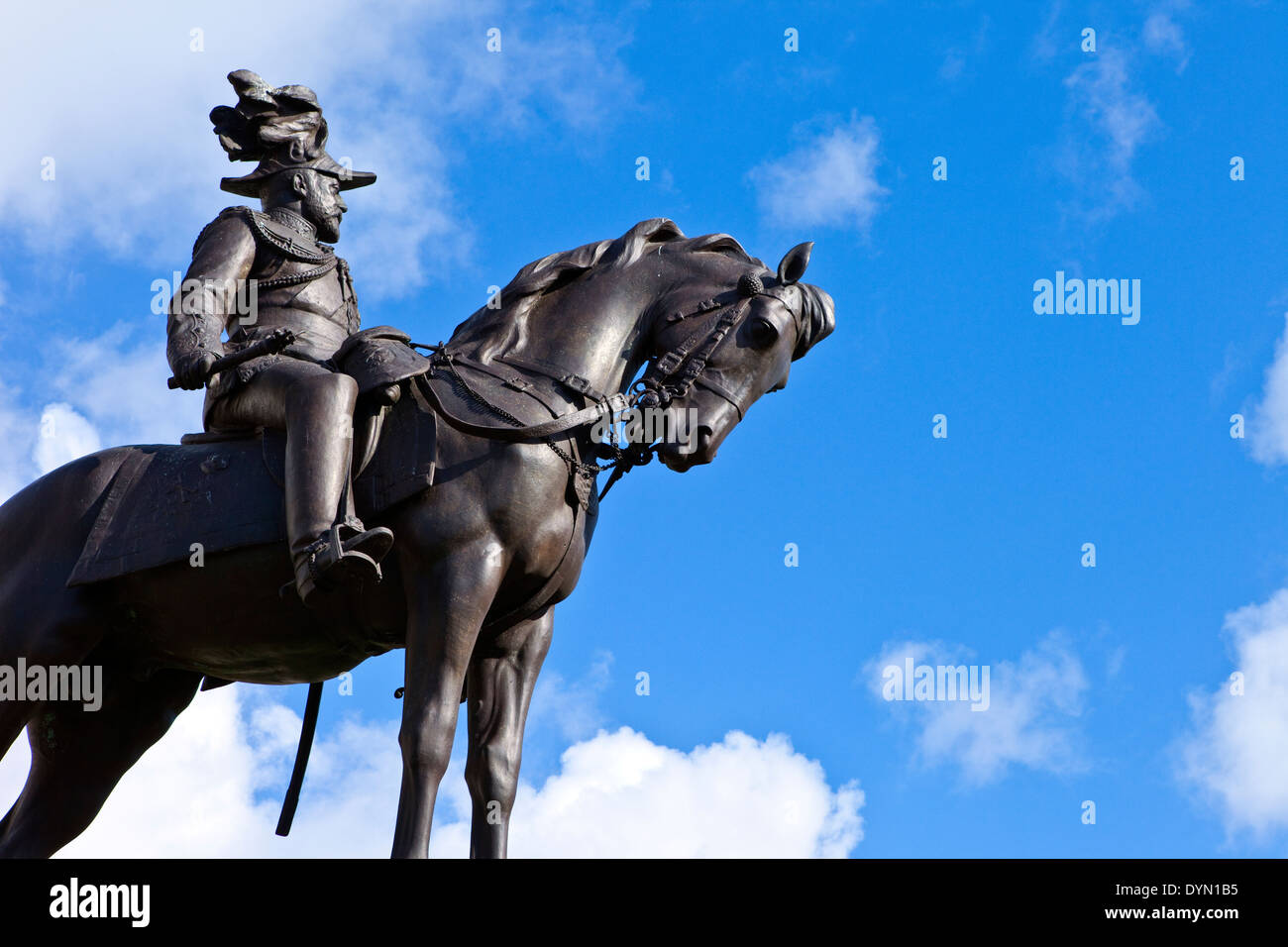The King Edward VII Monument situated on the Pier Head outside the