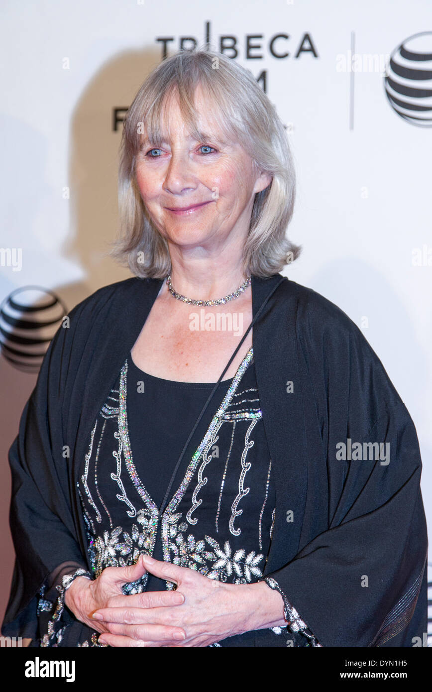 New York, NY, USA - April 21, 2014: Actress Gemma Jones attends Tribeca