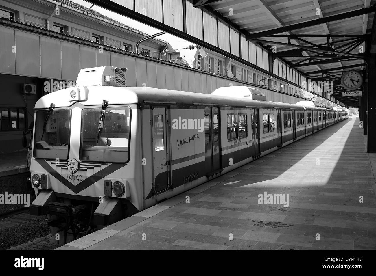 Haydarpasa Train Station Passenger Bay Stock Photo