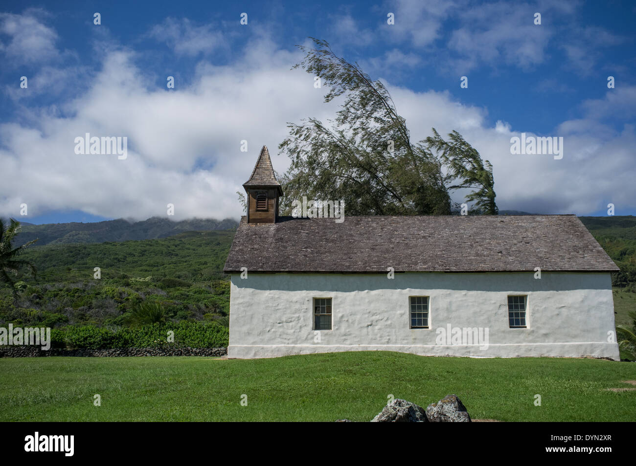 Area around Huialoha Church, Kaupo, Maui, Hawai Stock Photo Alamy