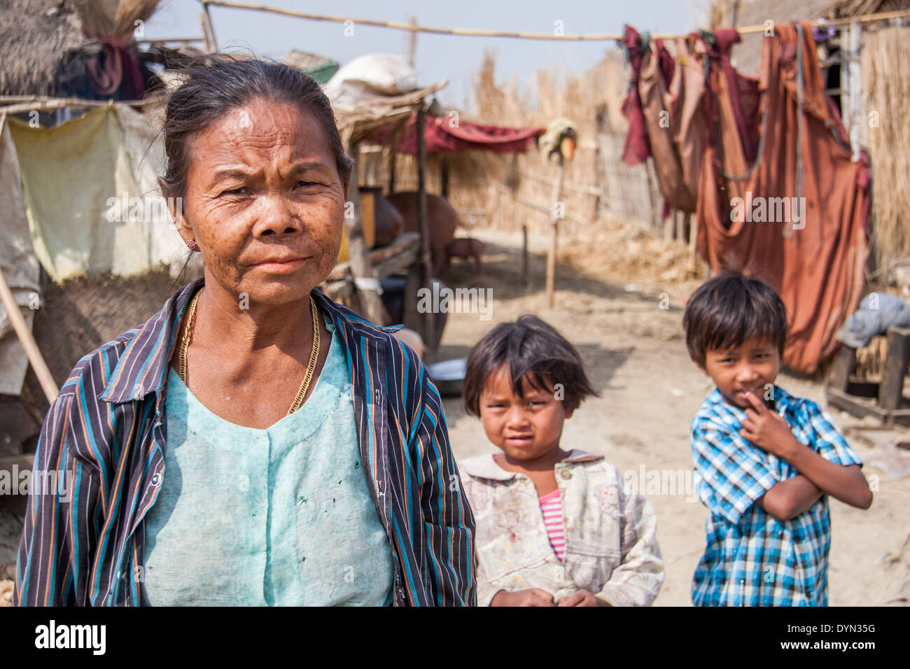 Tribal family hires stock photography and images Alamy
