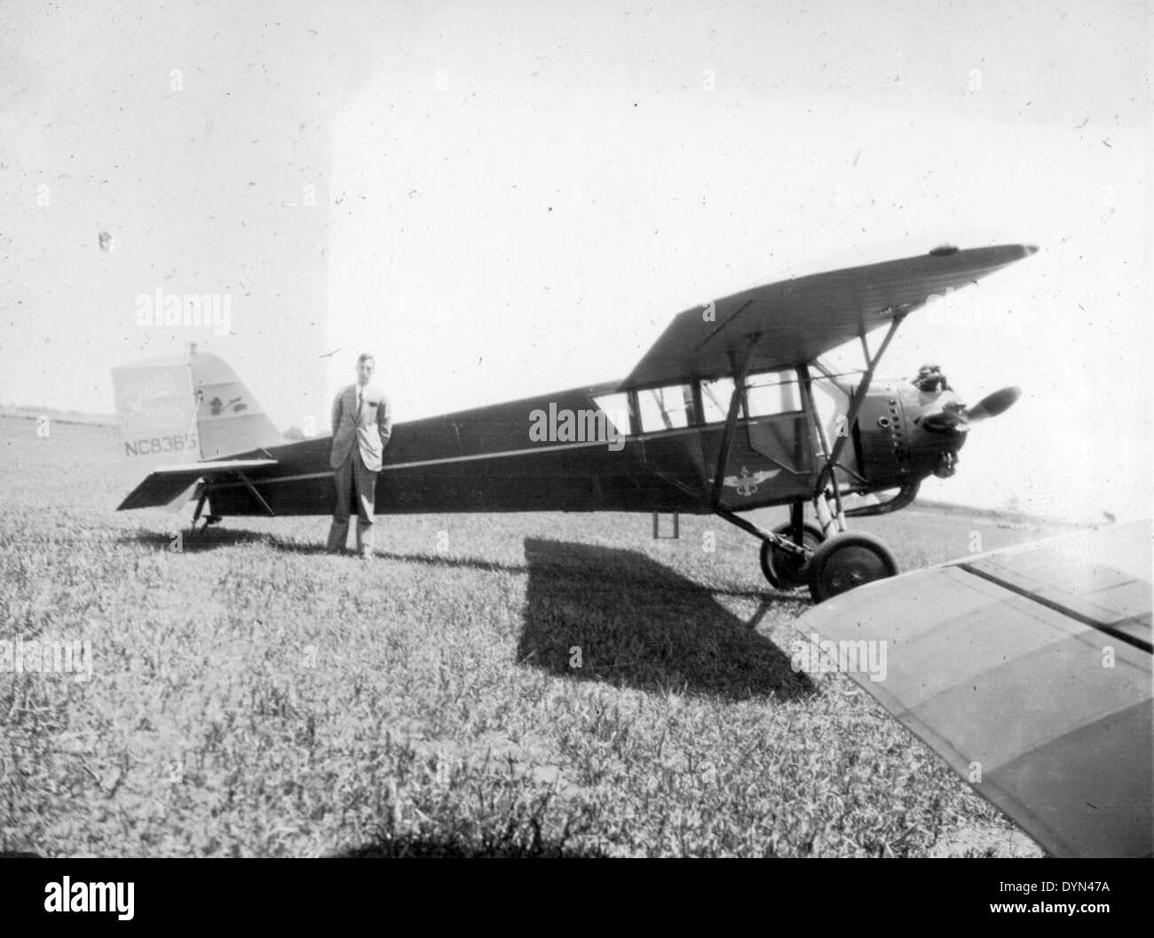 AL009B 231 Curtiss Robin C cn 222 NC8365 Stock Photo