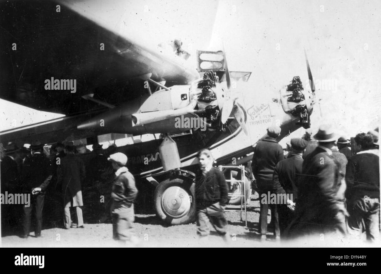 This Image Captures The Fokker F10a A Civilian Airliner That Was this-image-captures-the-fokker-f10a-a-civilian-airliner-that-was