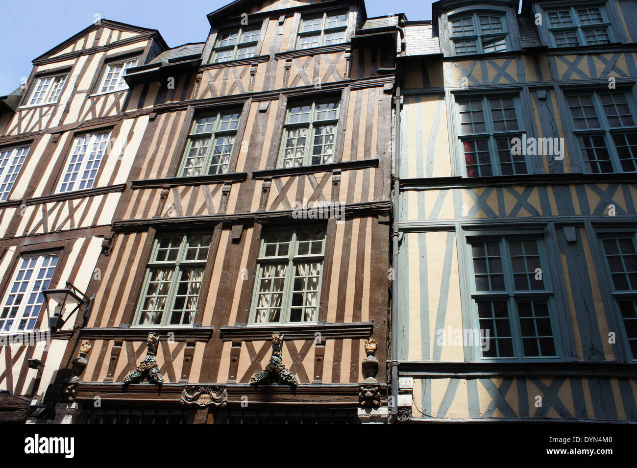 homes in Rouen, France Stock Photo Alamy