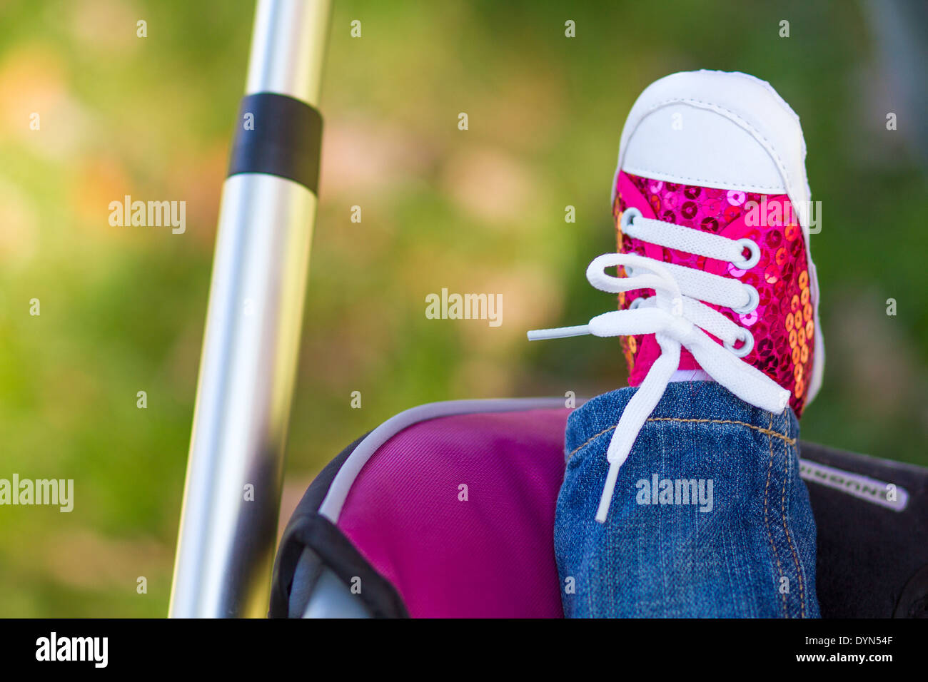 pink baby shoe Stock Photo - Alamy