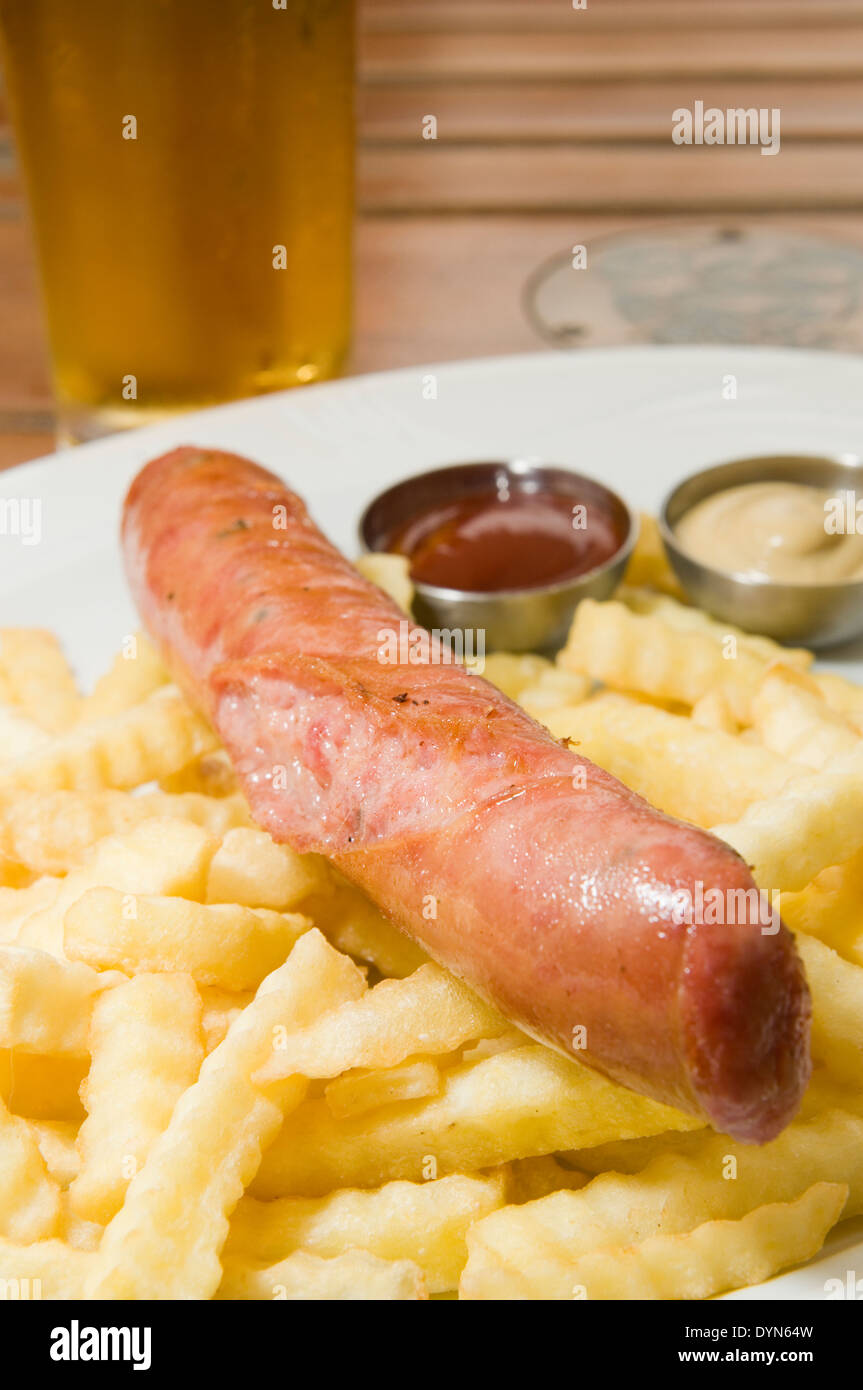 Polish sausage hot dog hires stock photography and images Alamy