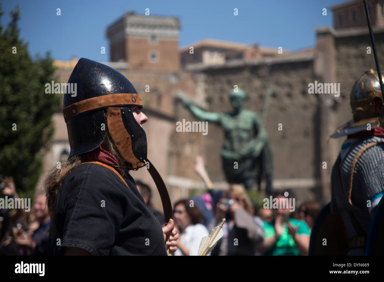 Birthday of Rome - Celebration and pageant Stock Photo - Alamy