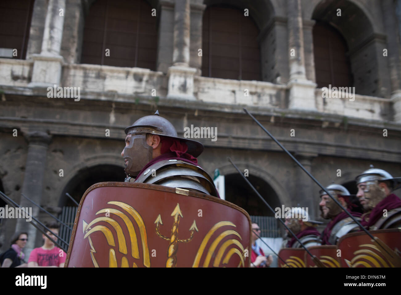 Birthday of Rome - Celebration and pageant Stock Photo - Alamy