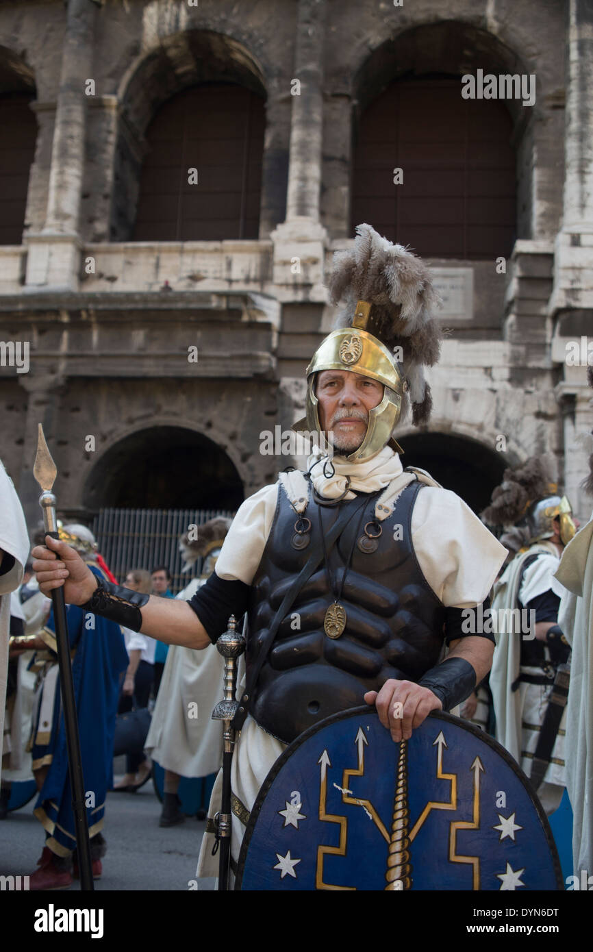 Birthday of Rome - Celebration and pageant Stock Photo - Alamy