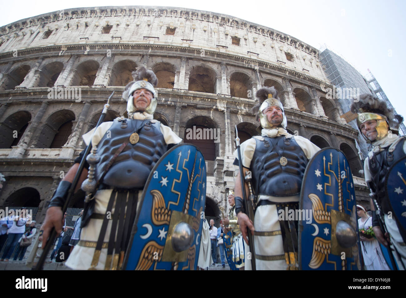 Birthday of Rome - Celebration and pageant Stock Photo - Alamy