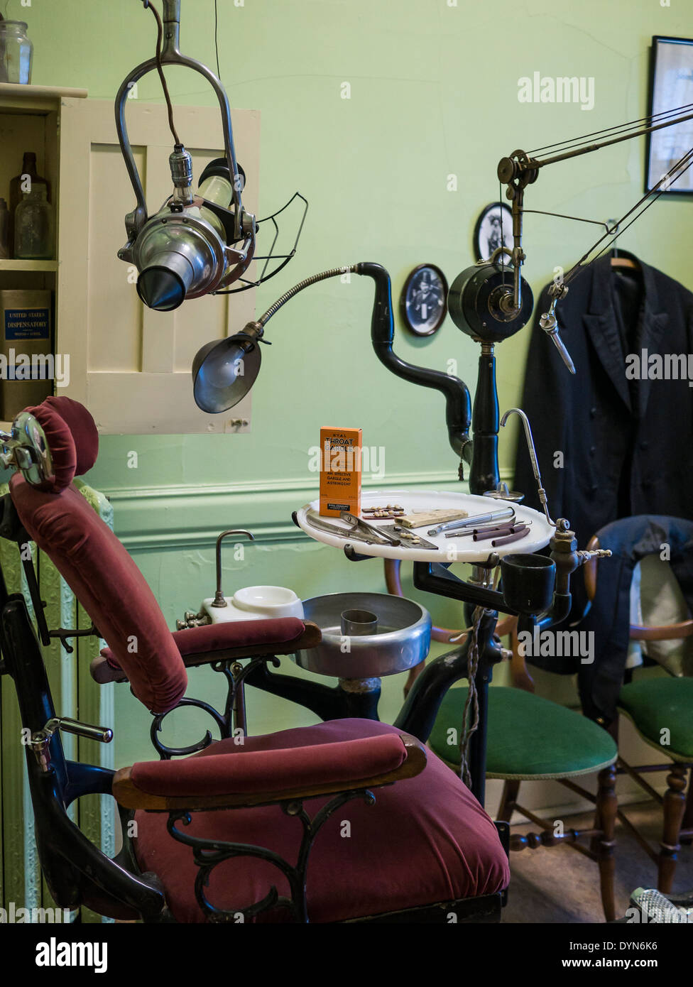 Inside the Ouray County Historical Museum, Ouray, Colorado. Stock Photo
