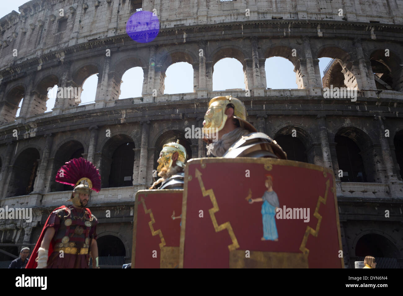 Birthday of Rome - Celebration and pageant Stock Photo - Alamy