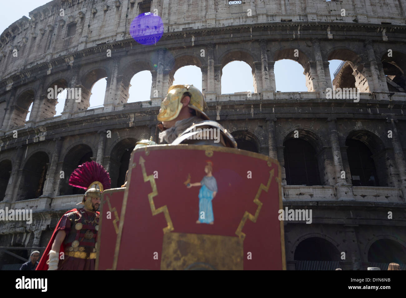 Birthday of Rome - Celebration and pageant Stock Photo - Alamy