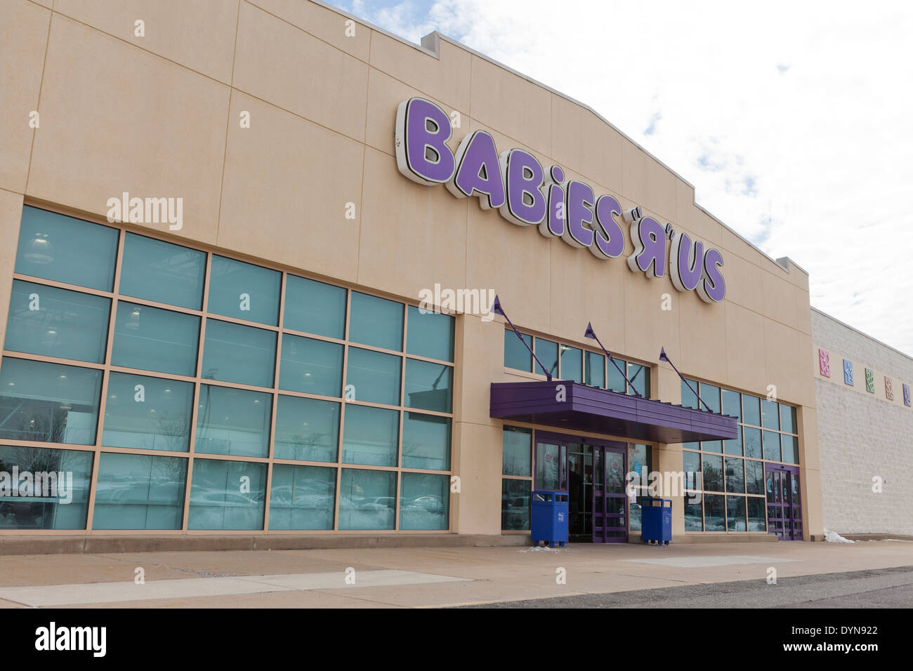 Babies R Us storefront - USA Stock Photo