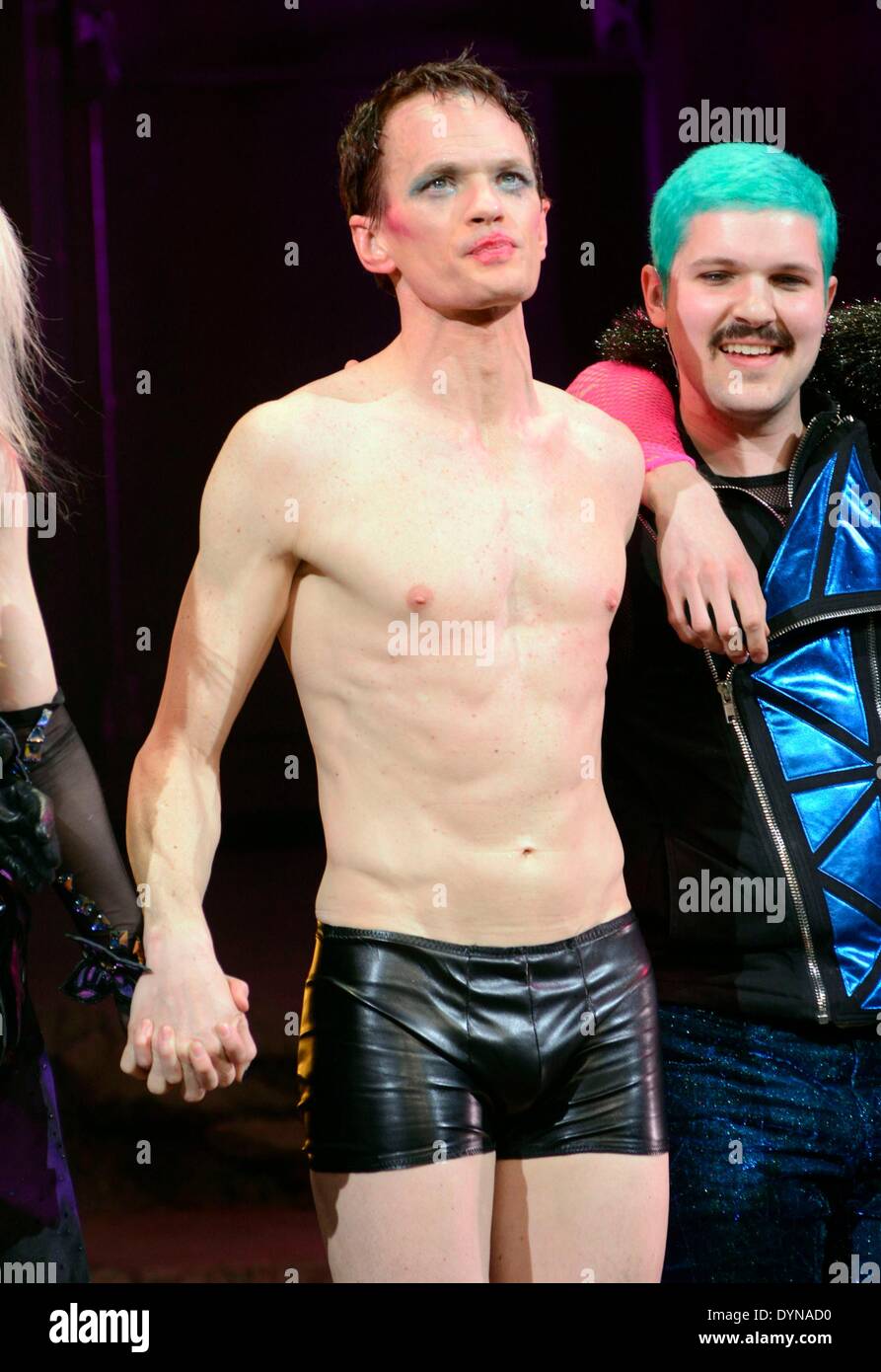 New York, NY, USA. 22nd Apr, 2014. Neil Patrick Harris in attendance for  HEDWIG AND THE ANGRY INCH Opening Night on Broadway, Belasco Theatre, New  York, NY April 22, 2014. Credit: Derek, image size:893x1390