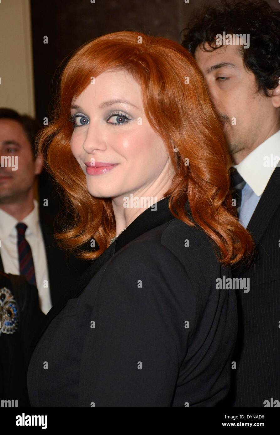 New York, NY, USA. 22nd Apr, 2014. Christina Hendricks in attendance
