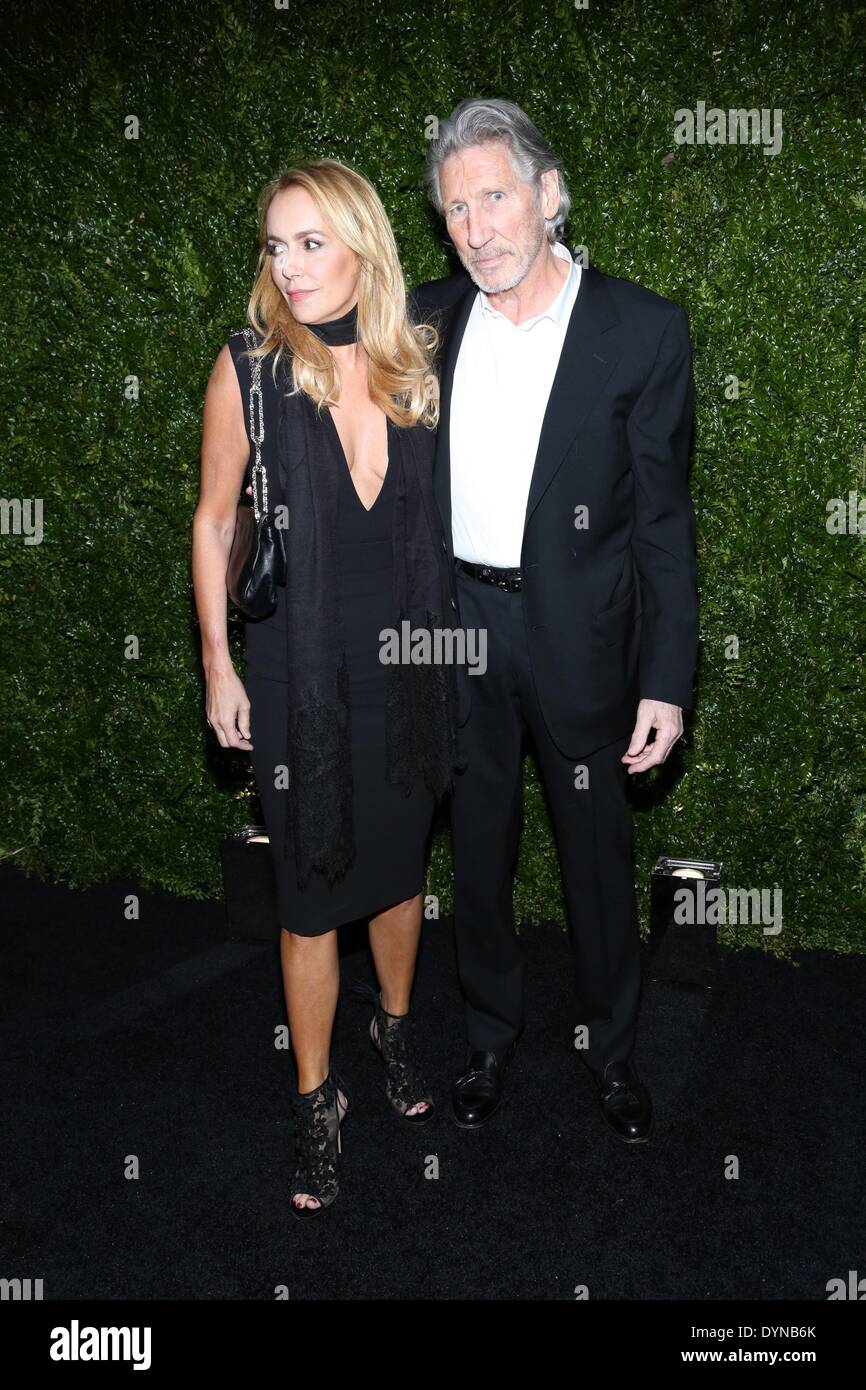 New York, NY, USA. 22nd Apr, 2014. Laurie Durning, Roger Waters at arrivals for 9th Annual Tribeca Film Festival Artists Dinner Hosted by Chanel, Balthazar Restaurant, New York, NY April 22, 2014. Credit:  Andres Otero/Everett Collection/Alamy Live News Stock Photo